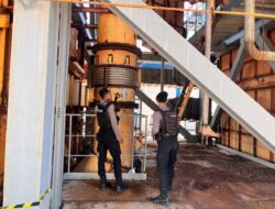 Unit Obvit Sat Samapta Polres Bima Kota Laksanakan Pengamanan Aset PT PLN UPP6 Nusa Tenggara 1 PLTU Bima