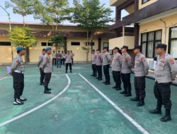 Kasi Propam Polres Lombok Utara Sosialisasikan Aplikasi Whistle Blowing System (WBS) Dukung Program Reformasi Polri