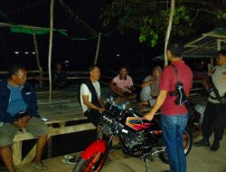 Polsek Langgudu Gelar Patroli Blue Light dan Dialogis di Titik Rawan Kamtibmas