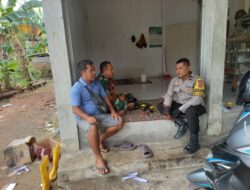 BHABINKAMTIBMAS DESA PRAKO LAKSANAKAN SAMBANG WARGA DAN SAMPAIKAN IMBAUAN KAMTIBMAS