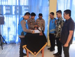 ‎Polres Loteng Gelar Penandatanganan Pakta Integritas Penerimaan Bintara Brimob Polri T.A 2026. ‎