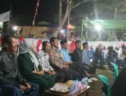 Bhabinkamtibmas Bunga Eja Amankan Perayaan HUT Desa ke-15, Warga Diimbau Kunci Ganda Kendaraan