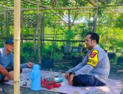 Polsek Labuapi Gerakkan Warga Manfaatkan Pekarangan untuk Ketahanan Pangan