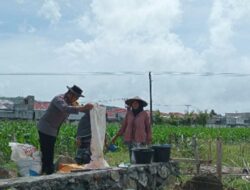 Polsek Labuapi Ajak Warga Karang Bongkot Sulap “Lahan Tidur” Jadi Sumber Pangan