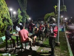 POLRES DOMPU GELAR PATROLI HARKAMTIBMAS PERINTIS PRESISI UNTUK CIPTA KONDISI AMAN DAN KONDUSIF