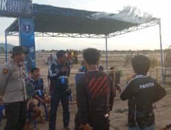 POLSEK POTO TANO LAKSANAKAN PENGAMANAN TURNAMEN SEPAK BOLA MINI “TENGKORAK CUP II” TAHUN 2025