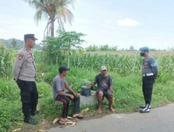 Polsek Lembar Hadirkan Rasa Aman Lewat Patroli Dialogis di Dusun Broro