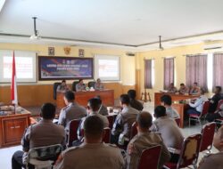 Menjelang Operasi Zebra 2025, Polres Bima Kota Laksanakan Lat Pra Ops di Rupatama