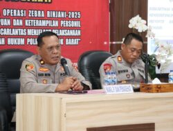 Polres Lobar Matangkan Operasi Zebra Rinjani 2025