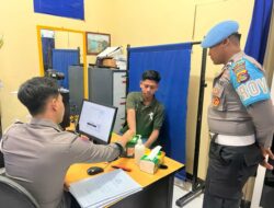 PROPAM POLRES DOMPU TERJUNKAN PERSONEL PENGAWAS PADA SETIAP KEGIATAN KEPOLISIAN