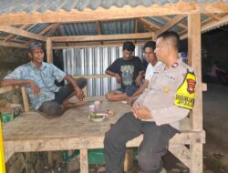 Melalui Patroli Cipkon, Polsek Soromandi Imbau Warga Jaga Harkamtibmas dan Tekan Timbulnya Aksi Guankamtibmas