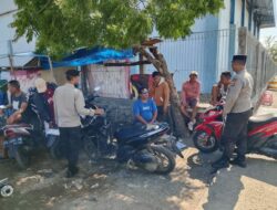 Jumat Curhat, Polsek Kawasan Pelabuhan Laut Bima Dengarkan Keluhan Masyarakat Pelabuhan