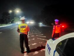 Satlantas Lombok Barat Intensifkan Patroli Bypass BIL 1-2, Sasar Balap Liar