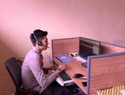 LAYANAN POLISI 110 TERUS DIOPTIMALKAN, OPERATOR SIAP RESPON CEPAT ADUAN MASYARAKAT Dompu