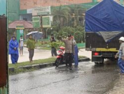 Polsek Taliwang Lakukan Monitoring Pasca Hujan Lebat, Warga Diimbau Tetap Waspada