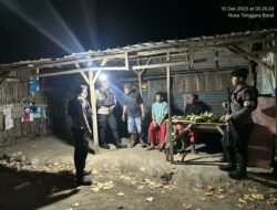 Sat Samapta Polres Bima Kota Gelar Patroli Dialogis, Sampaikan Himbauan Kamtibmas kepada Masyarakat