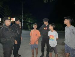 Cegah Aksi Balapan Liar dan Potensi Guankamtibmas Menjelang Perayaan Nataru Satsamapta Polres Bima Pertebal Patroli KRYD Malam hari