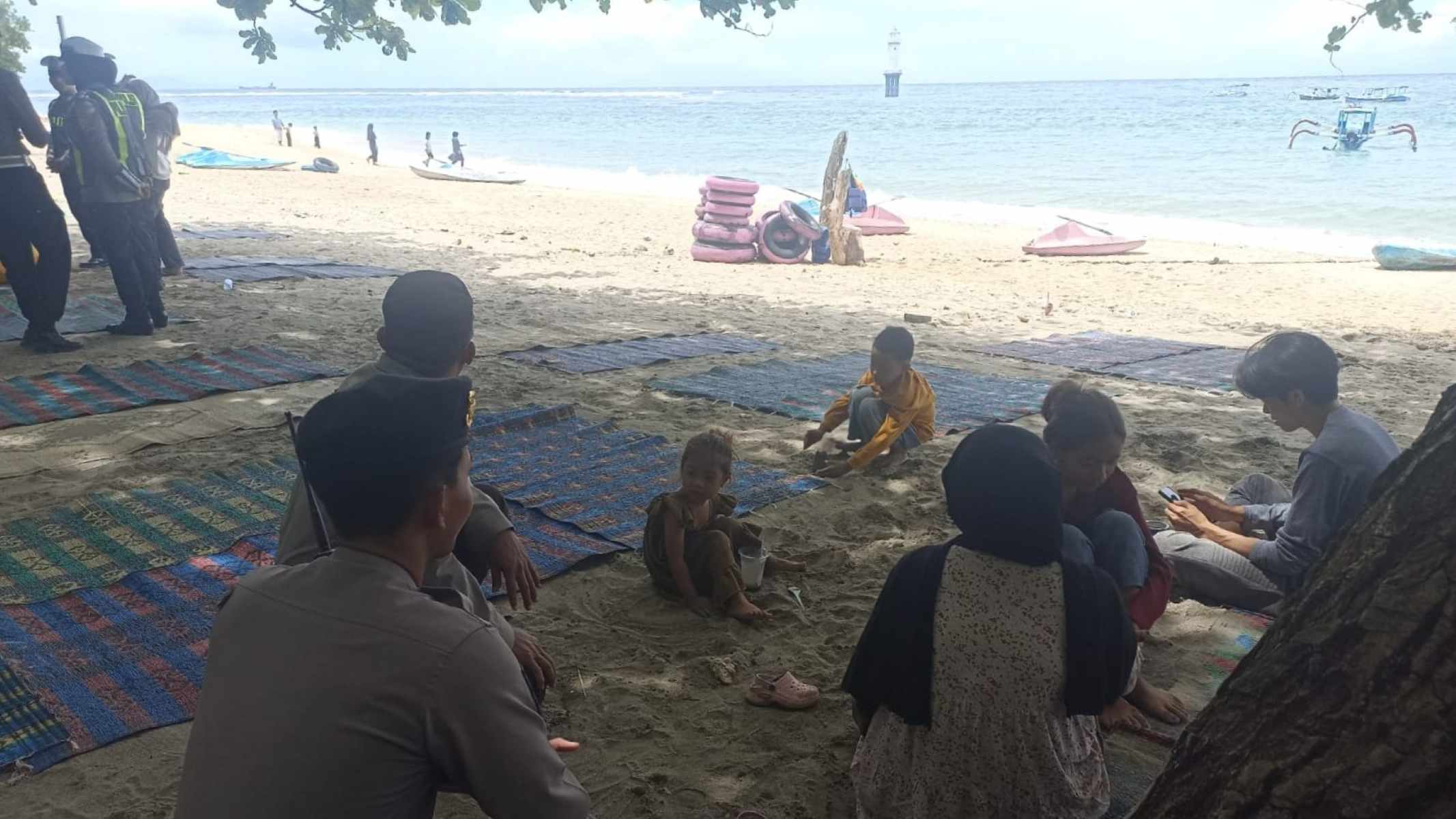 Polres Lobar Perketat Keamanan Pantai Senggigi
