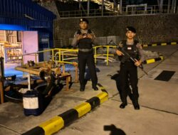 Unit Pamobvit Sat Samapta Polres Bima Kota Amankan Objek Vital Nasional PLTU Bima