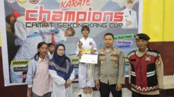 Ukir Prestasi Sejak Dini, Putri Anggota Polri Raih Dua Juara champions Camat Sekongkang Cup