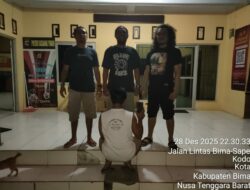 Polsek Rasanae Timur Polres Bima Kota Ciduk Pelaku Pencurian HP di Rabadompu