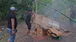 Tim Opsnal Sat Reskrim Polres Bima Kota Bubarkan Dugaan Judi Sabung Ayam di Kelurahan Ule