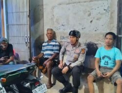 Sambang Humanis, Bhabinkamtibmas Polsek Woha Imbau Warga Binaan Jaga Harkamtibmas Jelang Pergantian Tahun Baru