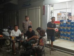 Patroli Rutin Polres Loteng Antisipasi Kenakalan Remaja saat Malam Hari