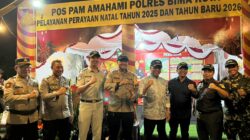 Pastikan Aman, Kapolres Bima Kota Bersama Forkopimda Cek Pos Ops Lilin 2025