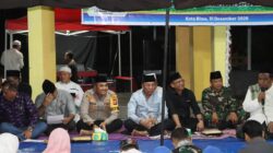 Sambut Tahun 2026, Kapolres Bima Kota Hadiri Dzikir dan Doa Bersama di Taman Kodo