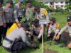 HUT Sumbawa Ke-67, Polres Sumbawa Terjun Langsung Hijaukan Taman Unter Katimis