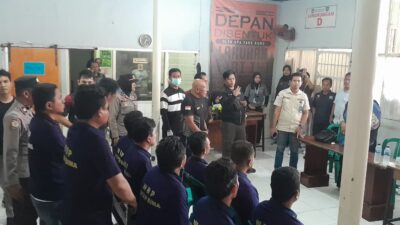 Polres Bima Kota Dampingi BNN Laksanakan Tes Urin di Rutan Kelas IIB Raba Bima