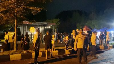 Pastikan Event Musik Aman, Polsek Sumbawa Kawal Ketat Konser Kompilasik “Pop Up & Gigs”