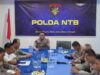 Ditpolairud Polda NTB Gelar Analisa dan Evaluasi Kinerja Bersama Kasat Polairud Polres Jajaran dan Komandan Kapal Polisi.