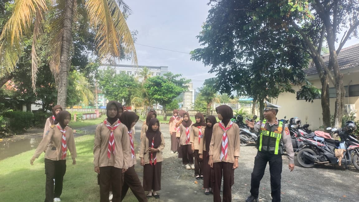 Polres Lombok Barat, Satlantas Polres Lobar, Saka Bhayangkara, Tertib Lalu Lintas, Pramuka NTB, Kamseltibcarlantas, Polsek Gerung
